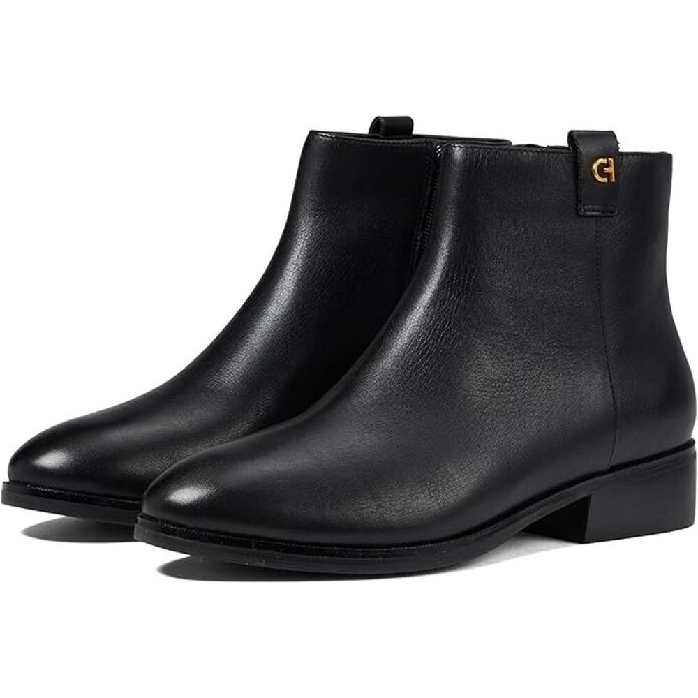 NWOB Cole Haan Women's Black Boots Leigh Bootie Size 8.5